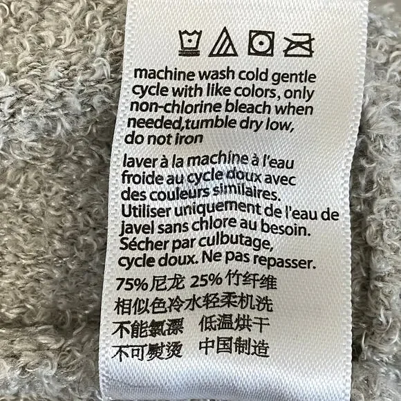 Barefoot Dreams Cozy Chick Lite Dolman Sleeves  Medium Gray - Picture 5 of 8